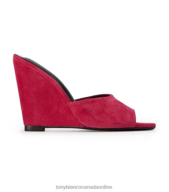 Wedges| Tony Bianco Women Galaxy Wedges H0FJ382 Lipstick Suede