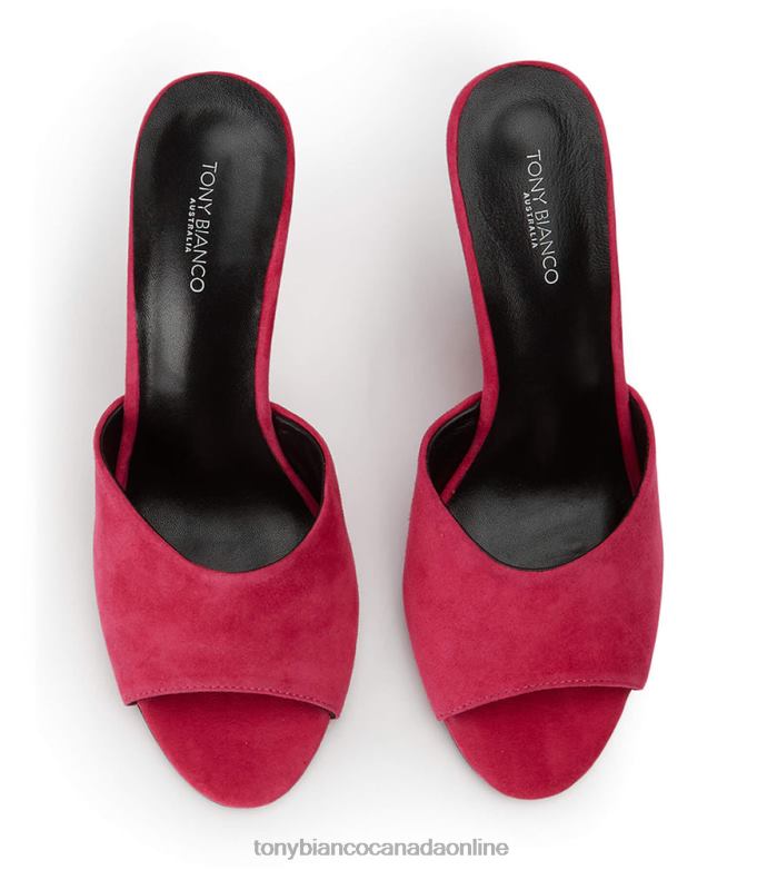 Wedges| Tony Bianco Women Galaxy Wedges H0FJ382 Lipstick Suede