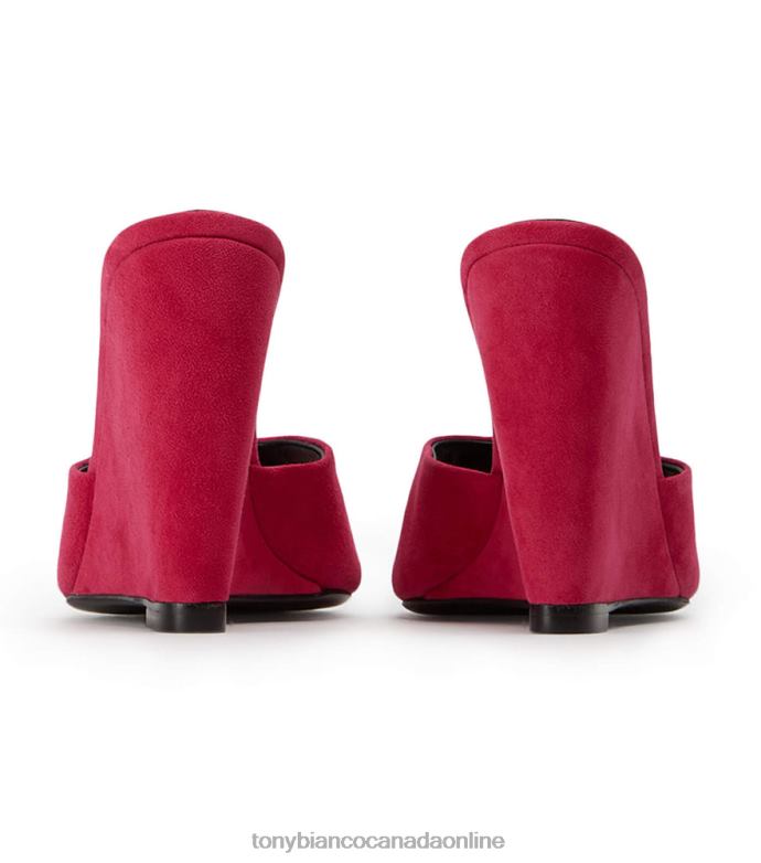 Wedges| Tony Bianco Women Galaxy Wedges H0FJ382 Lipstick Suede