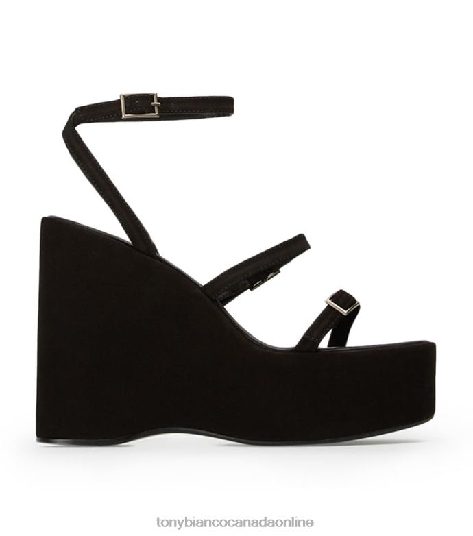 Wedges| Tony Bianco Women Vale Wedges H0FJ389 Black Phoenix