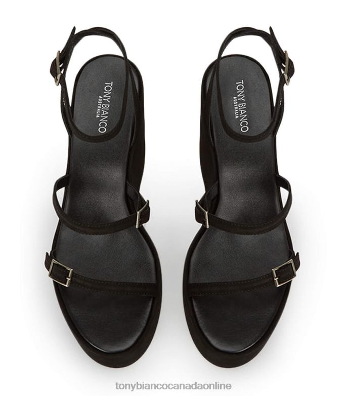 Wedges| Tony Bianco Women Vale Wedges H0FJ389 Black Phoenix