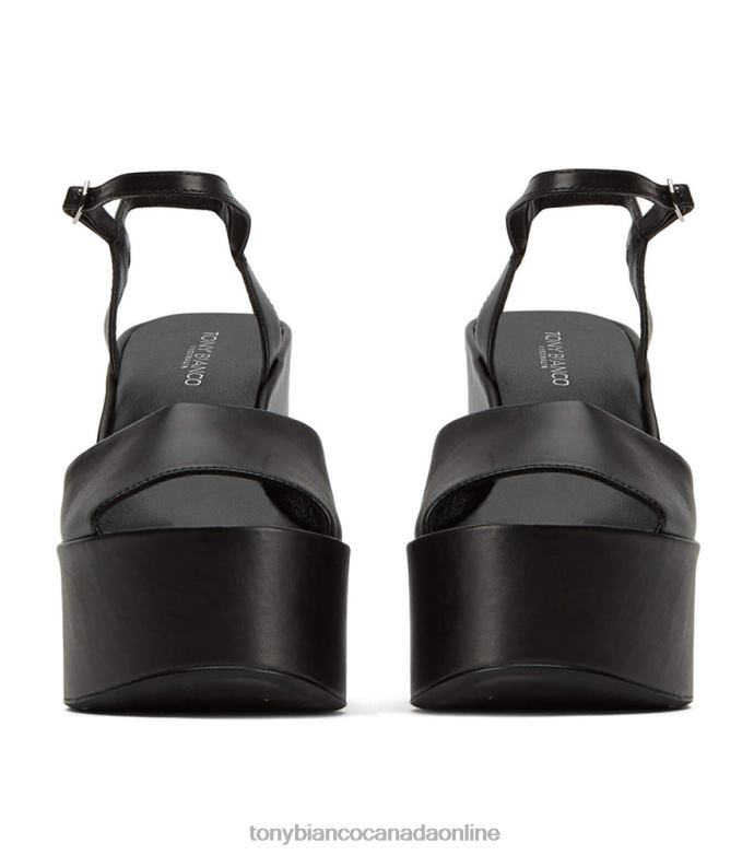 Wedges| Tony Bianco Women Vanity Wedges H0FJ391 Black Como
