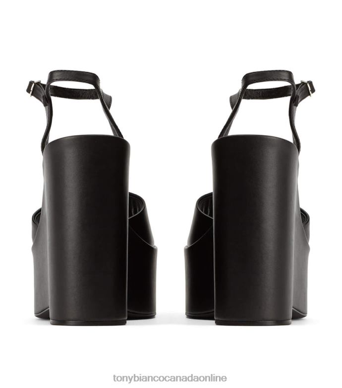 Wedges| Tony Bianco Women Vanity Wedges H0FJ391 Black Como